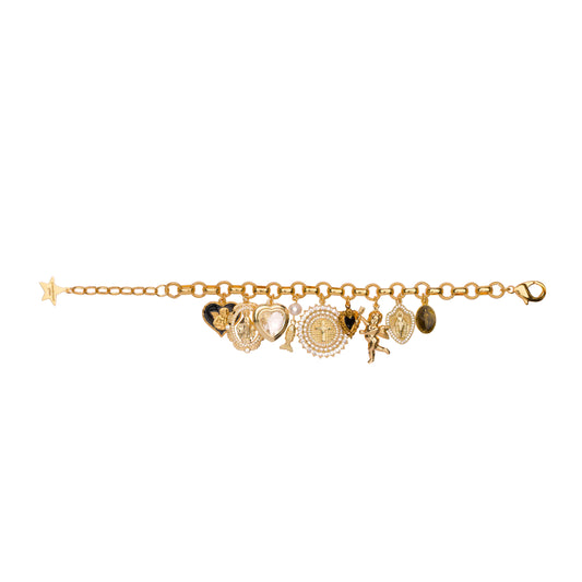 Holy Mary Cross Bracelet