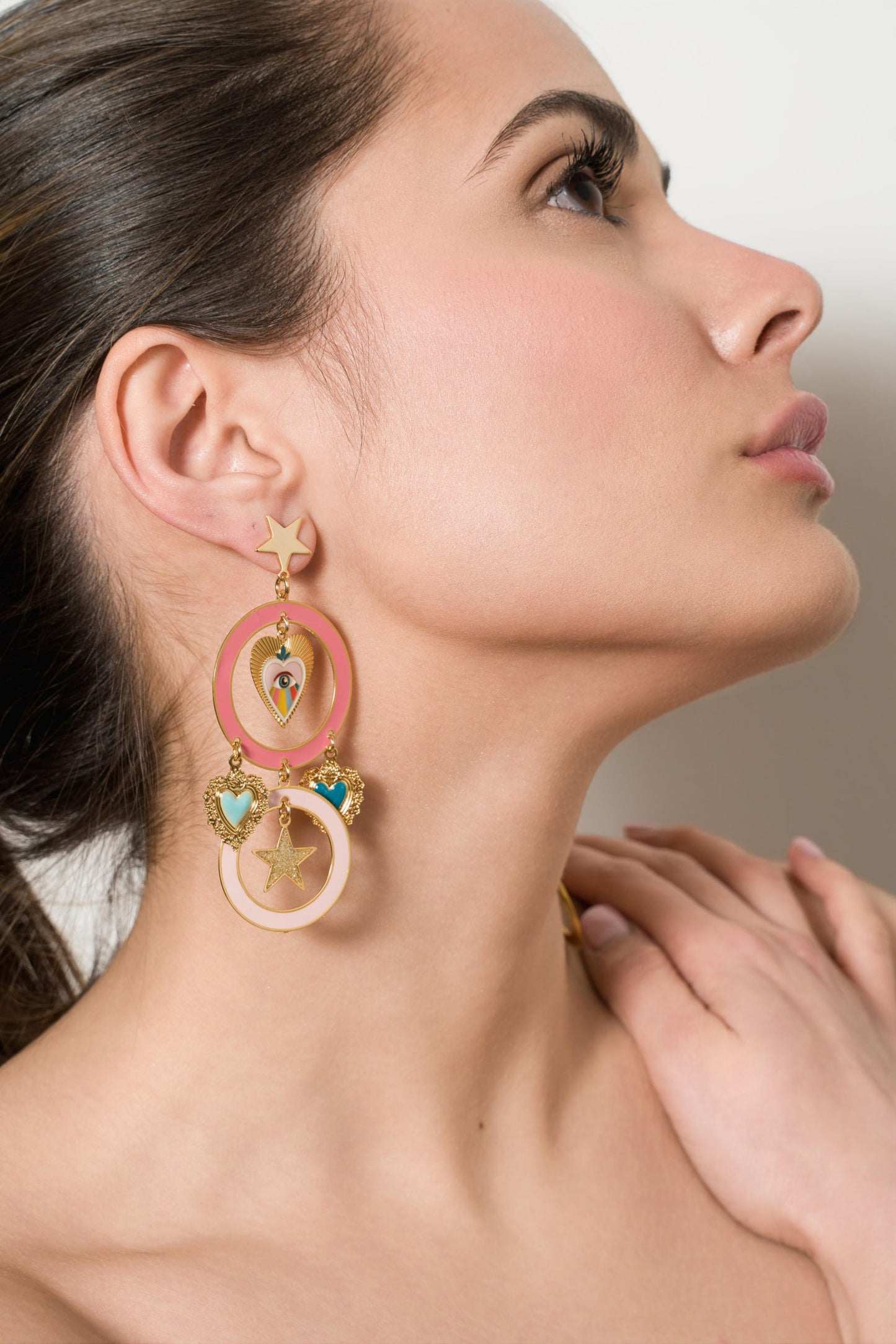 Gitan Powder Pink Earrings