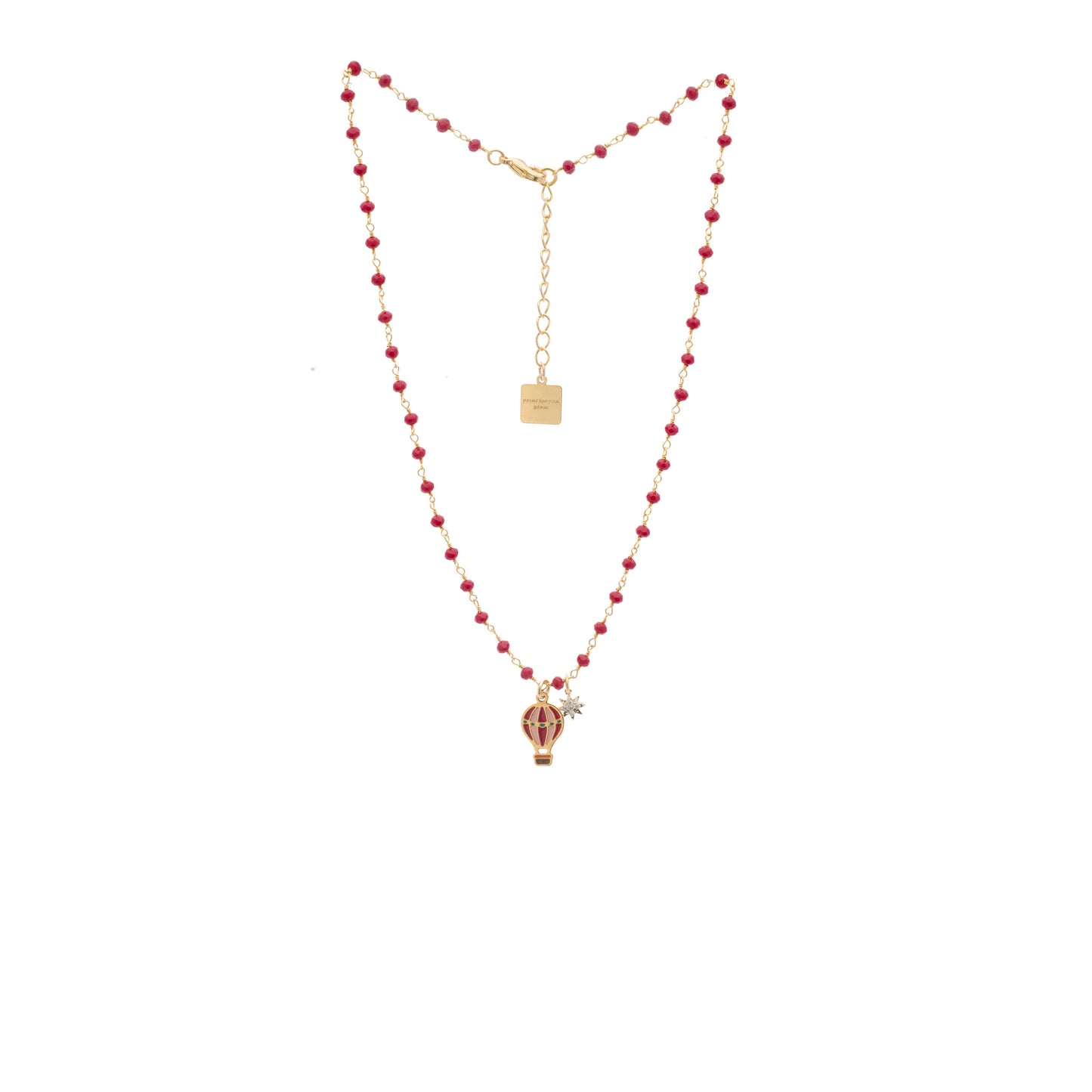 Balloon Rosary Necklace