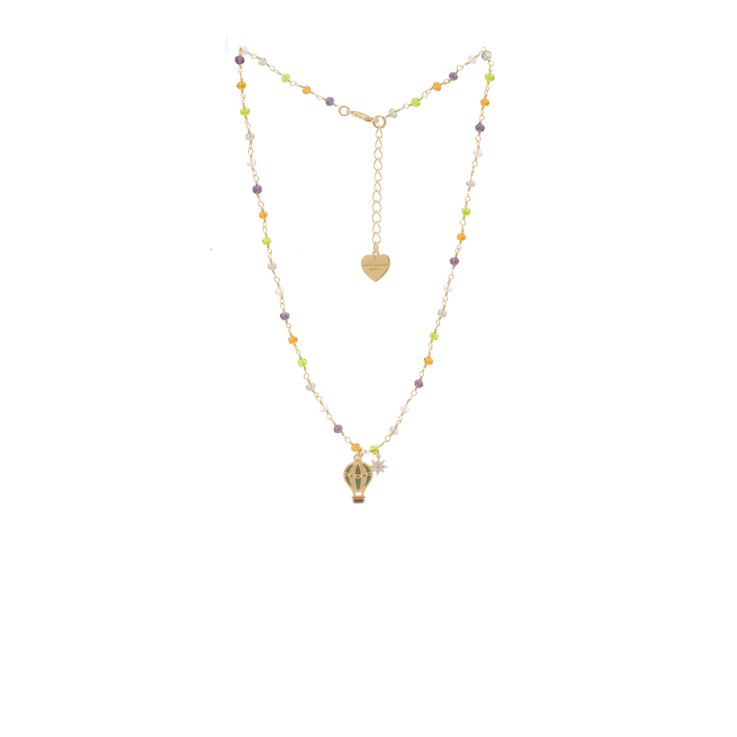 Balloon Rosary Necklace