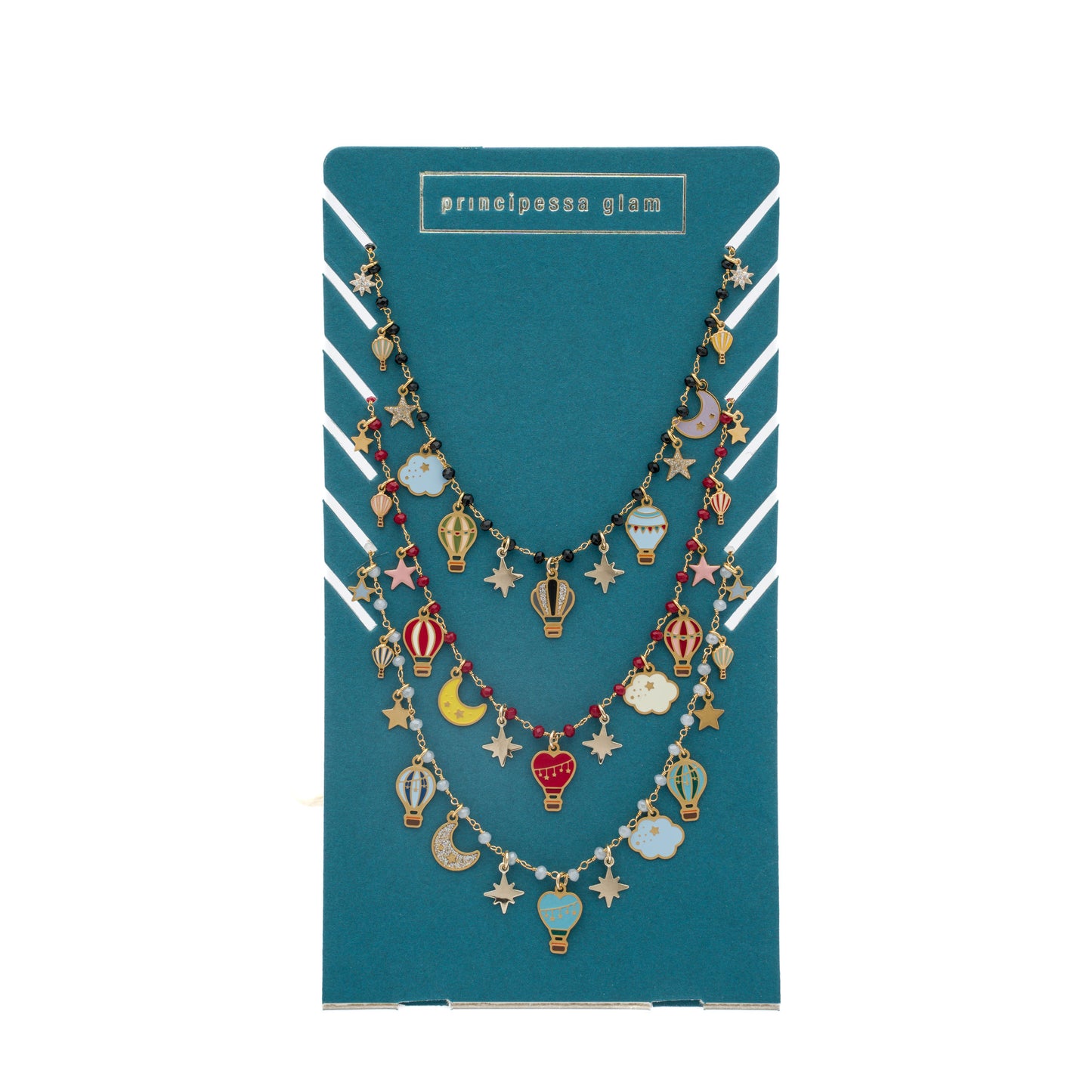 Balloon Multicharms Necklace