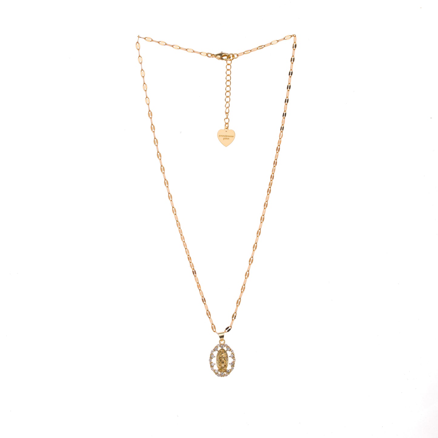 Collana Holy Mary Metal