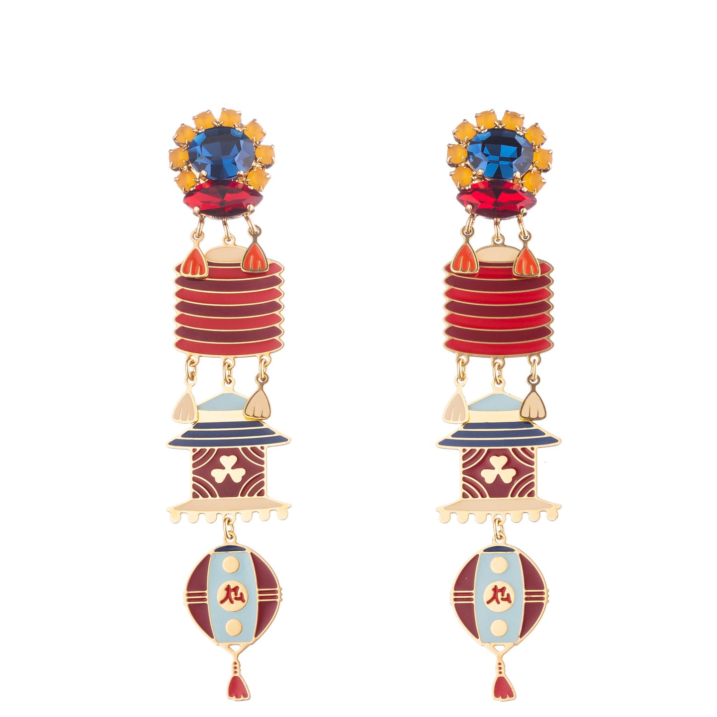Japan Lantern Earrings