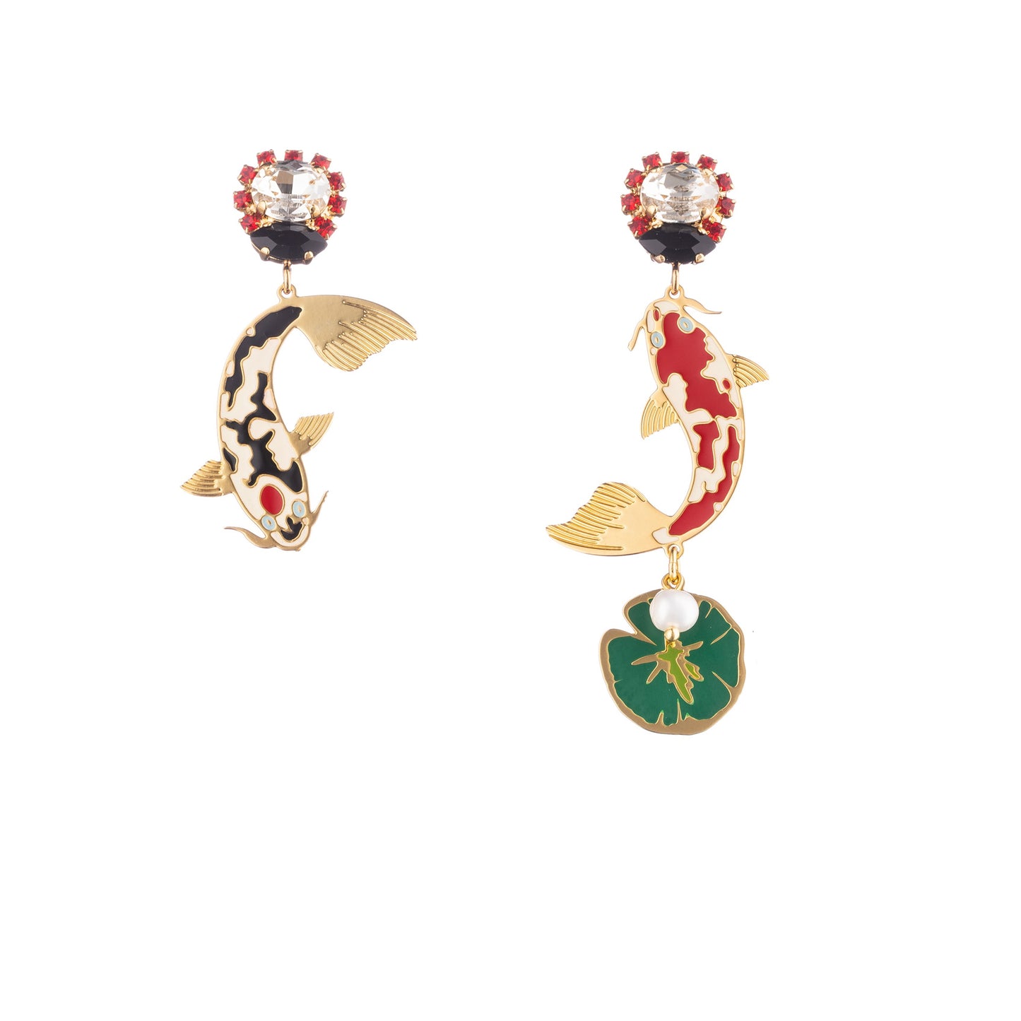 Japanese Koi Carp Earrings