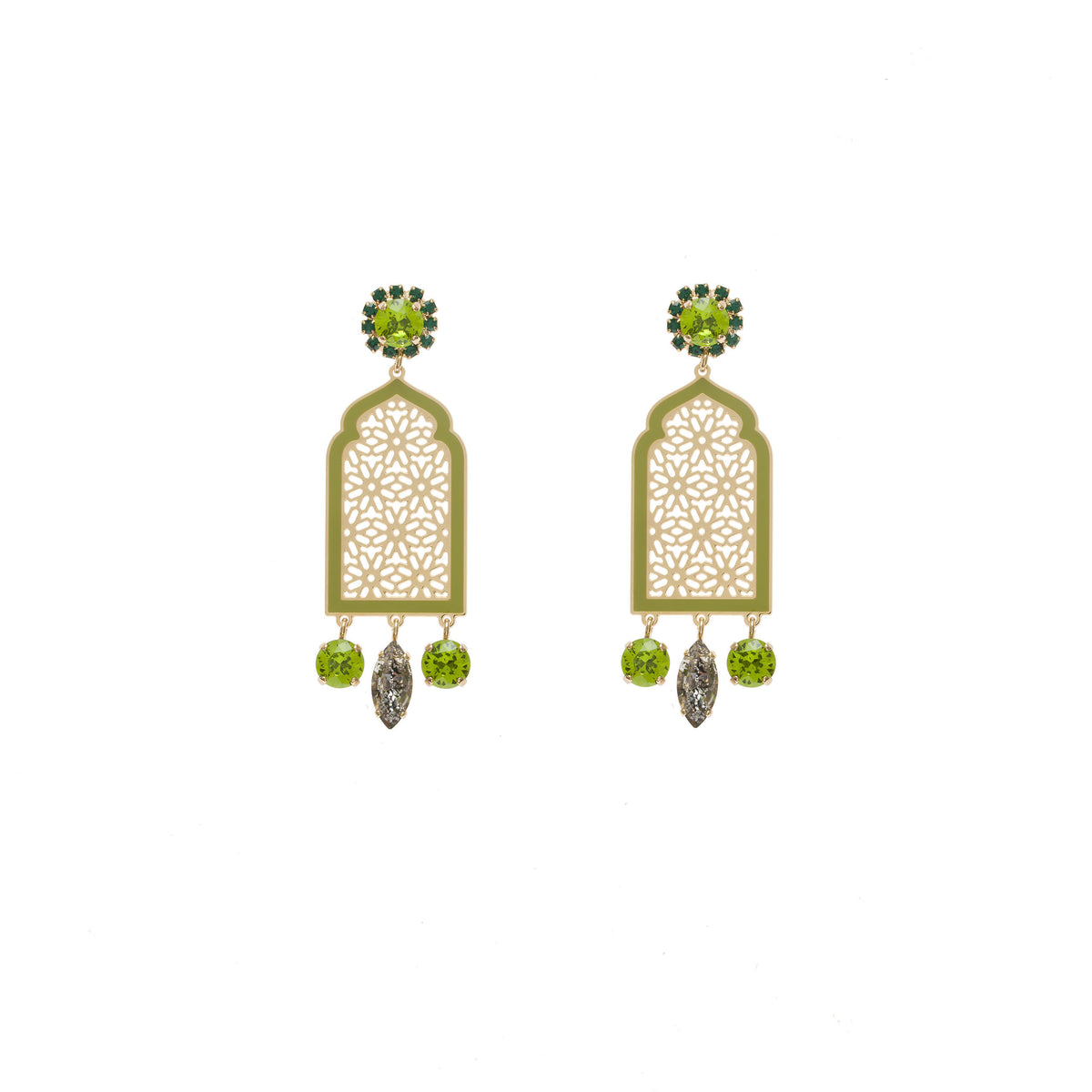 Orecchini Mun Green Envy