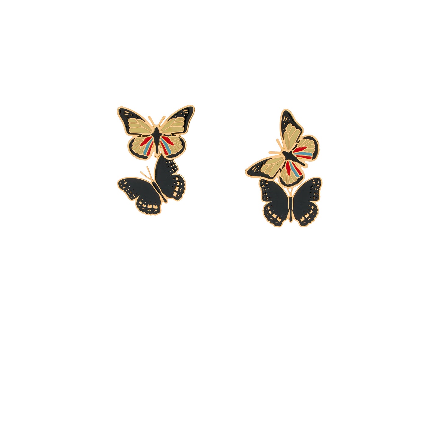Orecchini Secret Garden Butterfly Black