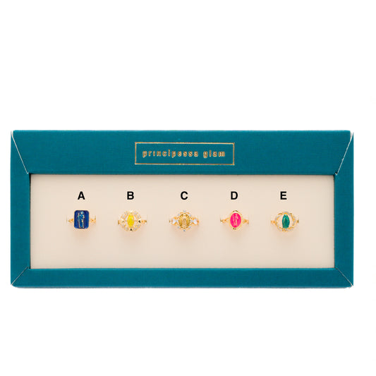 Anello Holy Mary Enamel