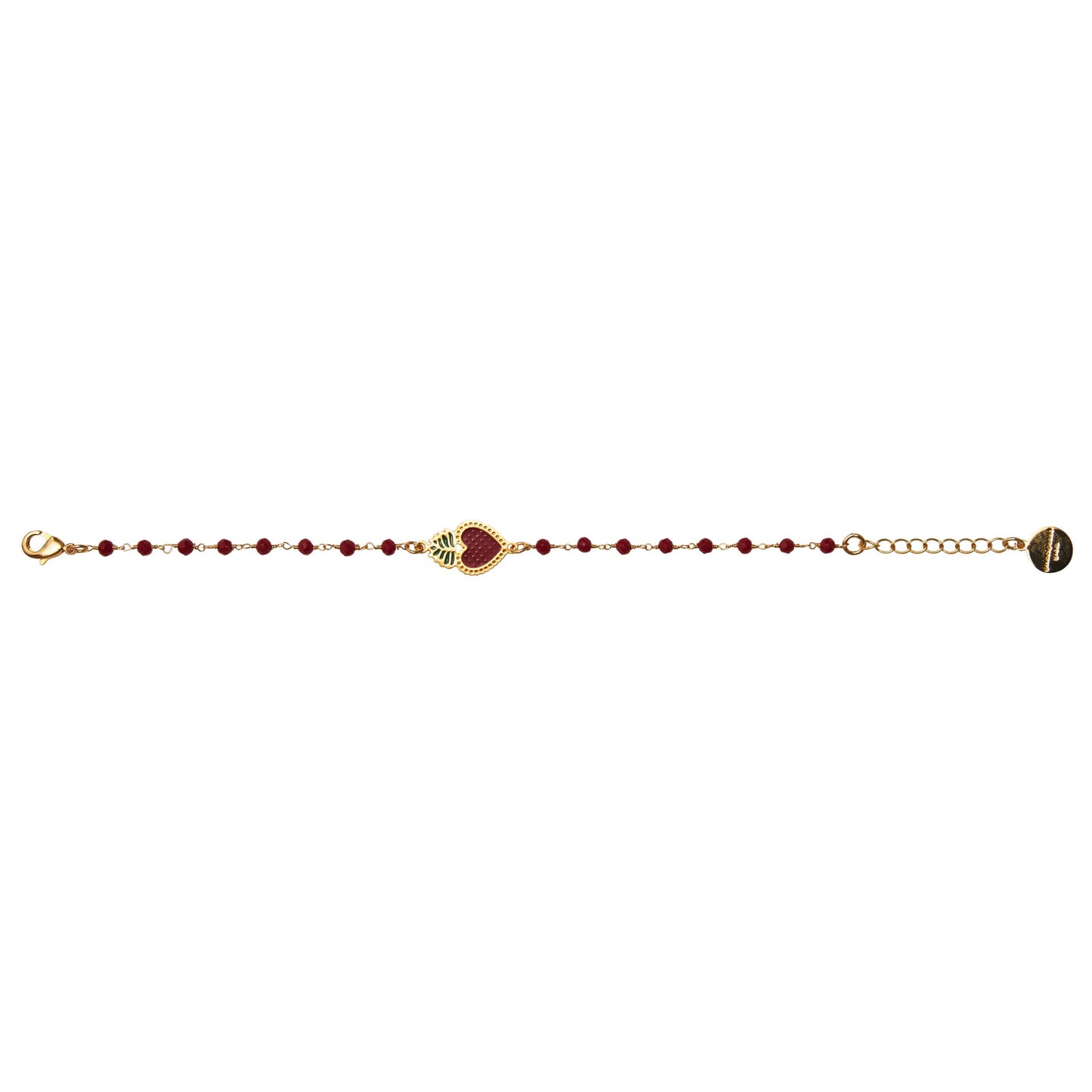 Bracciale Cuore Sacro Rosario Hearts