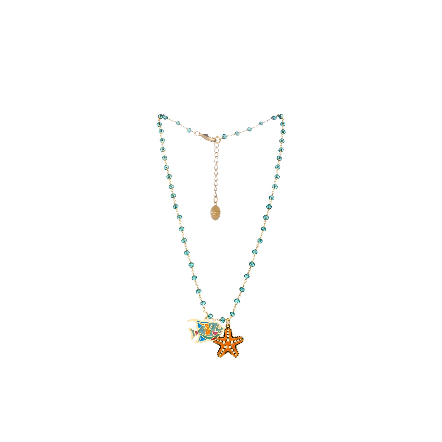 Collana Acqua Rosario