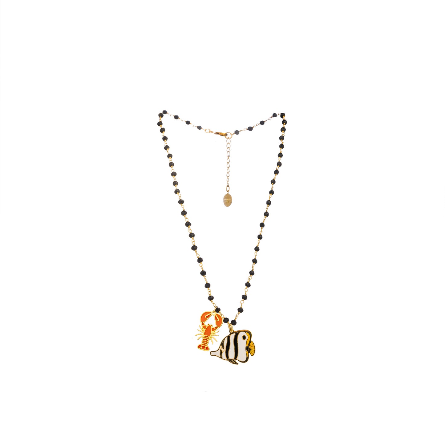 Collana Acqua Rosario