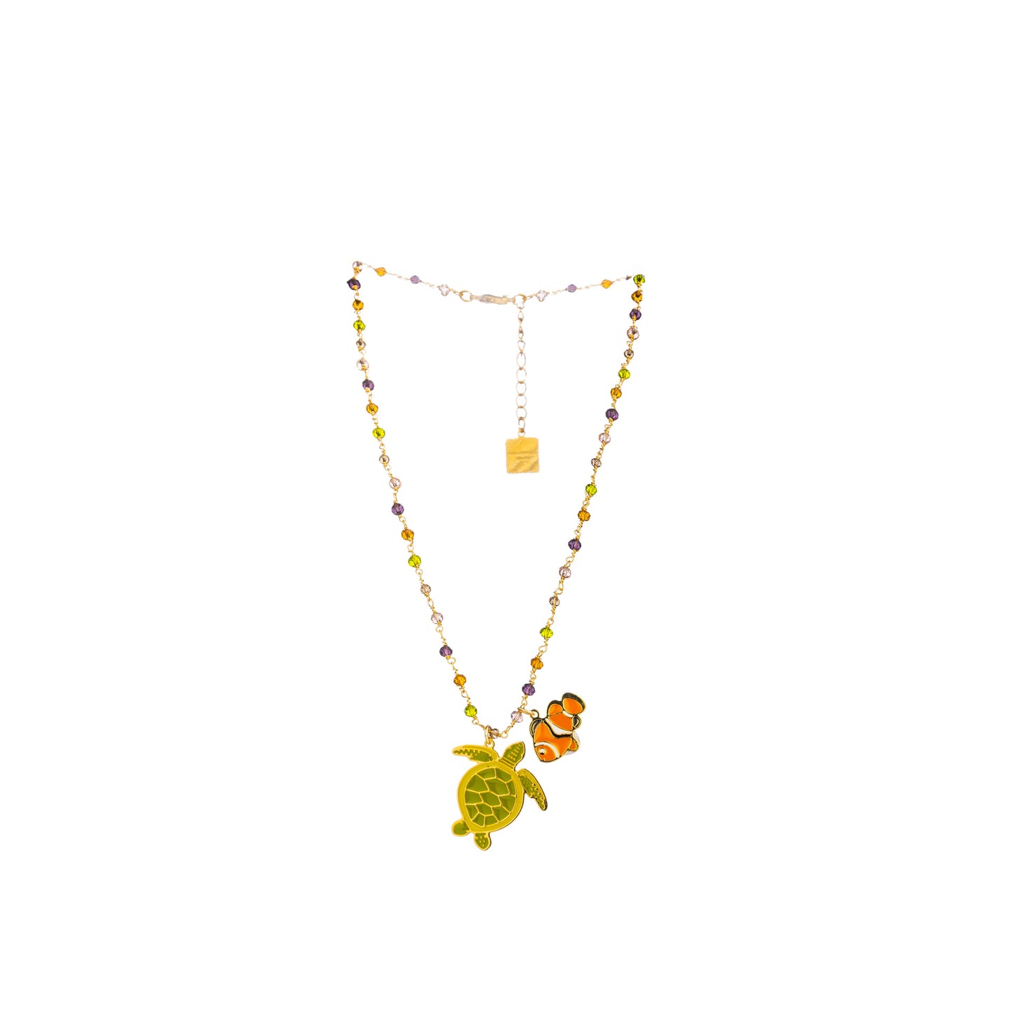 Collana Acqua Rosario