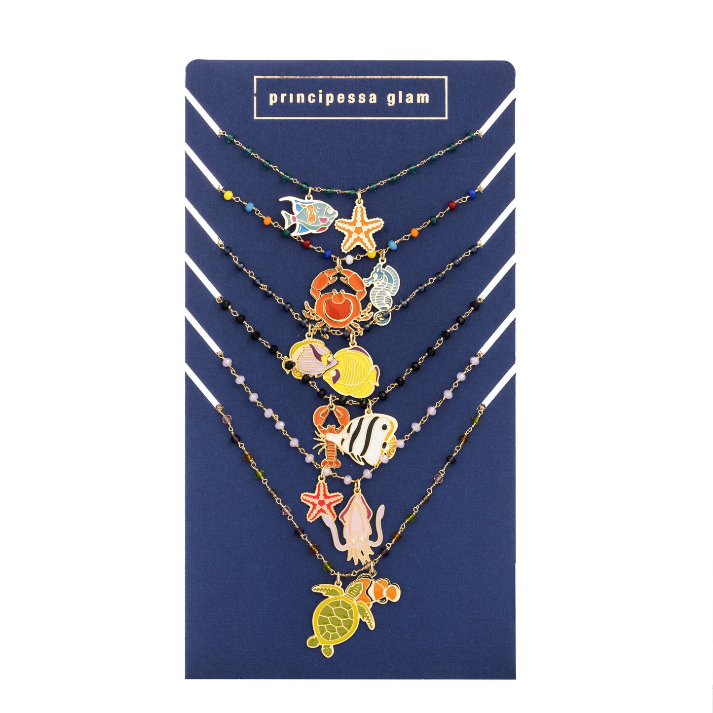 Collana Acqua Rosario