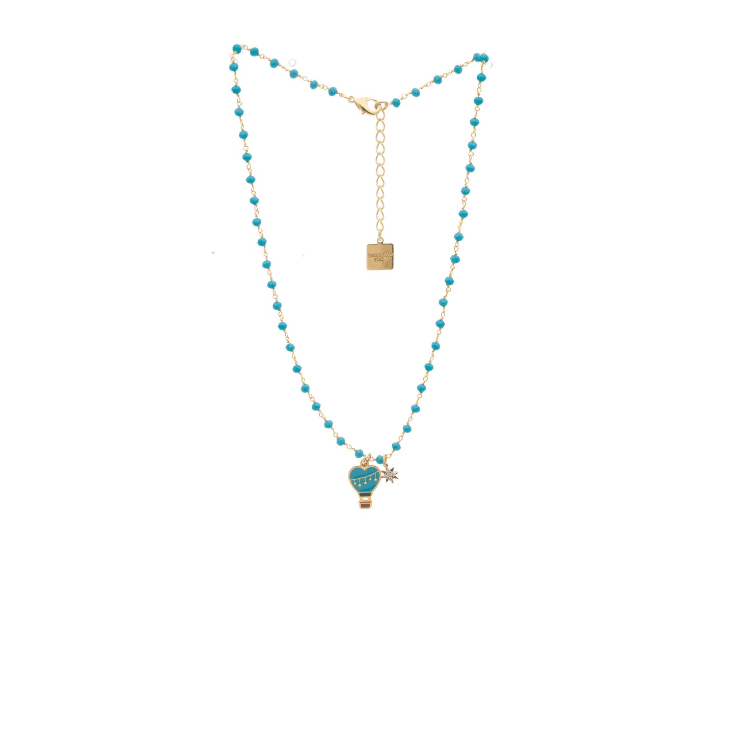 Balloon Rosary Necklace