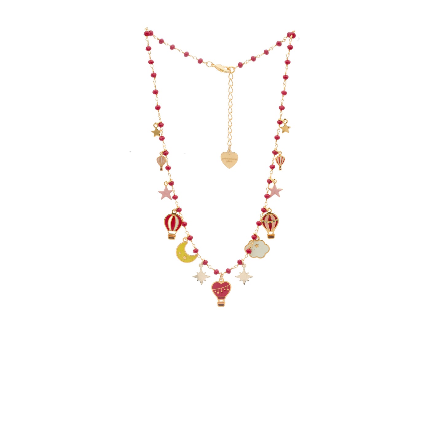 Balloon Multicharms Necklace