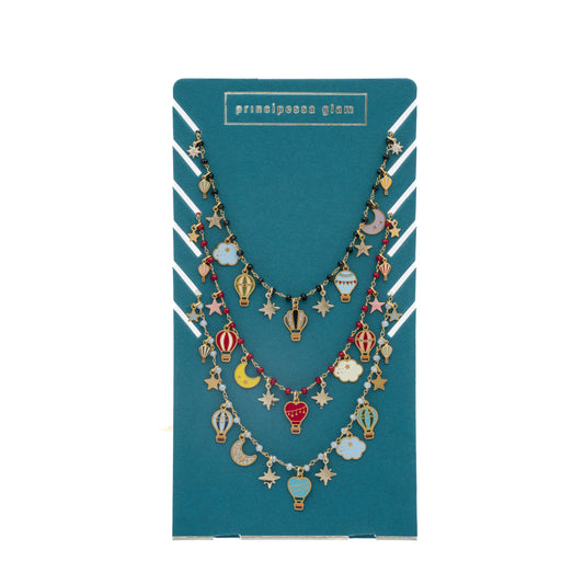 Balloon Multicharms Necklace