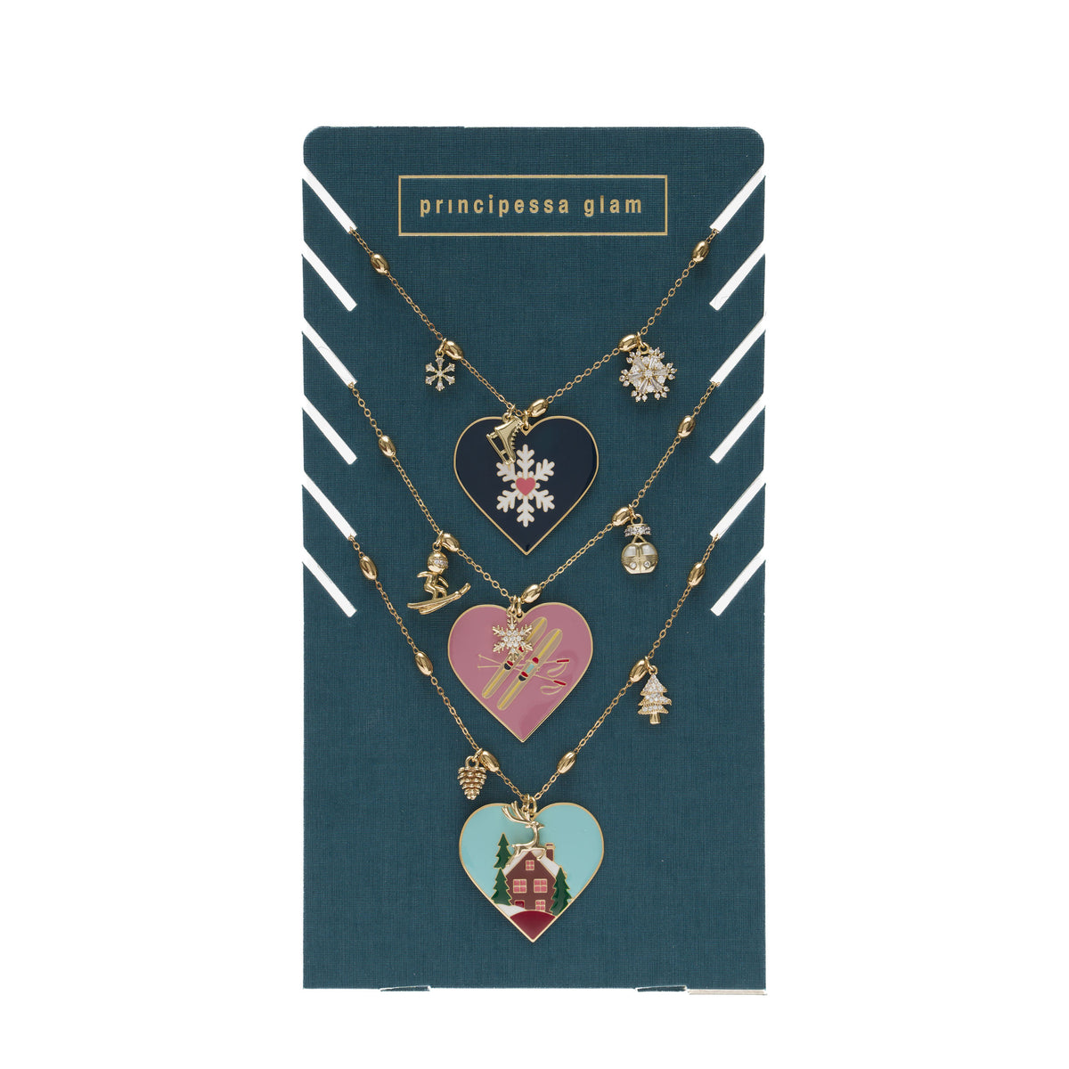 Collana Metal Heart Apres Ski