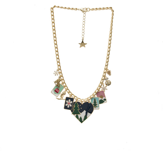 Holy Mary Double Necklace