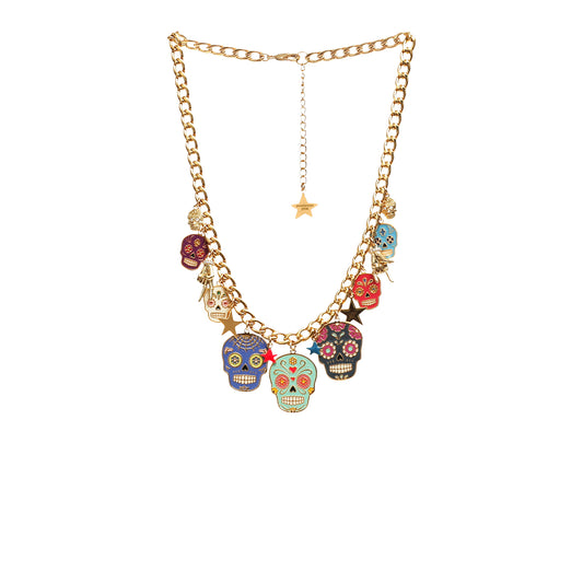 Frida Gran Calaveras Necklace