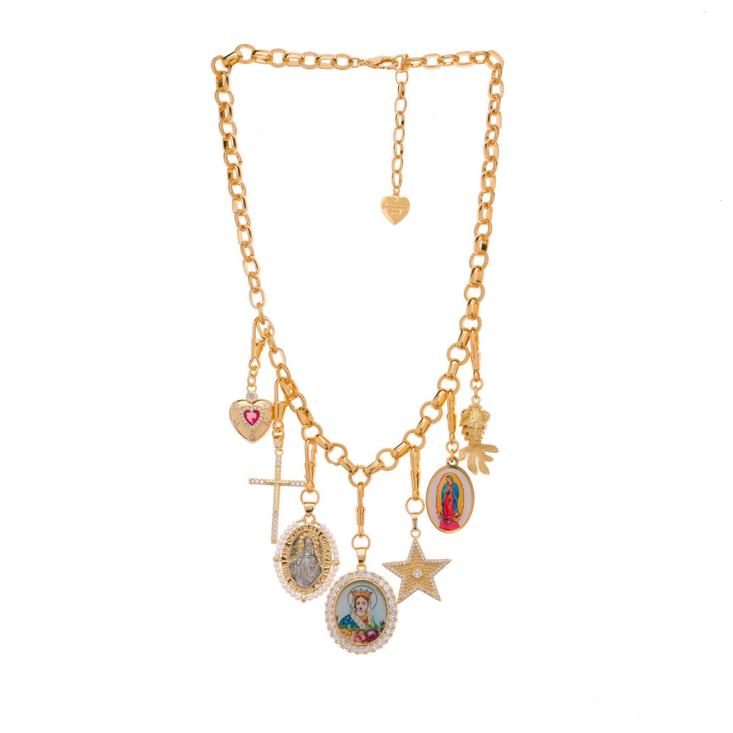 Collana Holy Mary Hook Saint