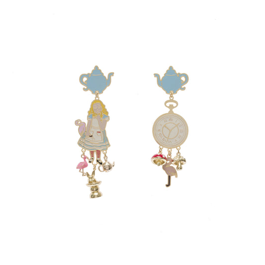 Orecchini Alice Orologio