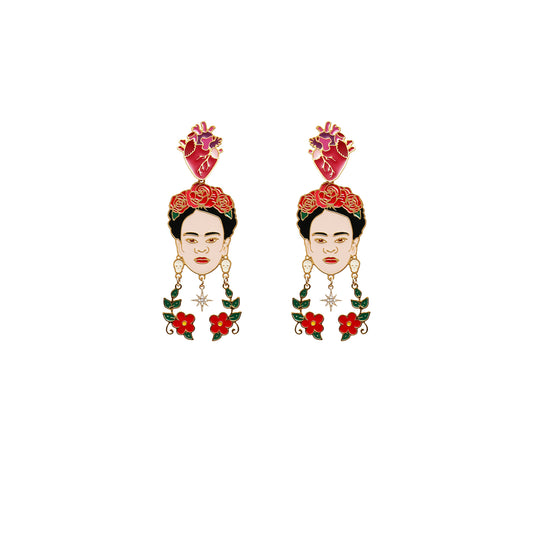 FRIDA FLORES EARRINGS