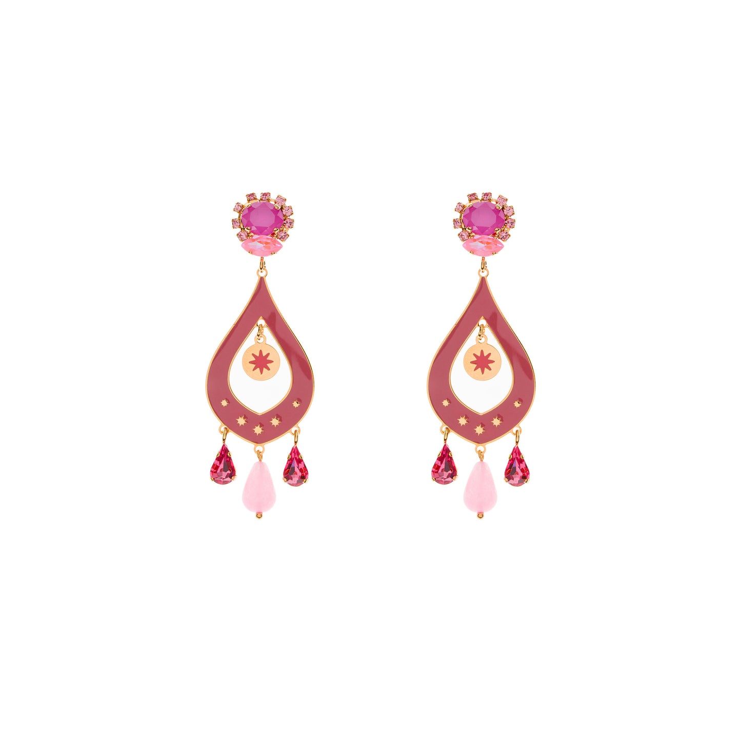 Orecchini Gipsy Dusty Rose