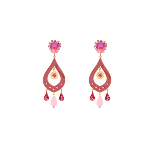 Orecchini Gipsy Dusty Rose