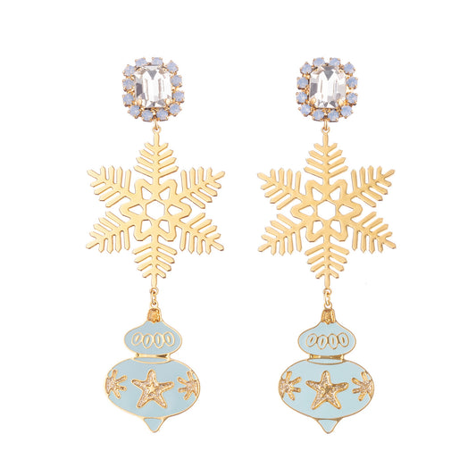 Orecchini Christmas Fiocco di Neve